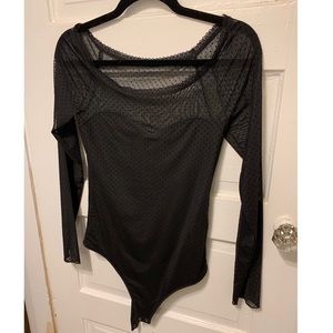 A&F Mesh Bodysuit size M
